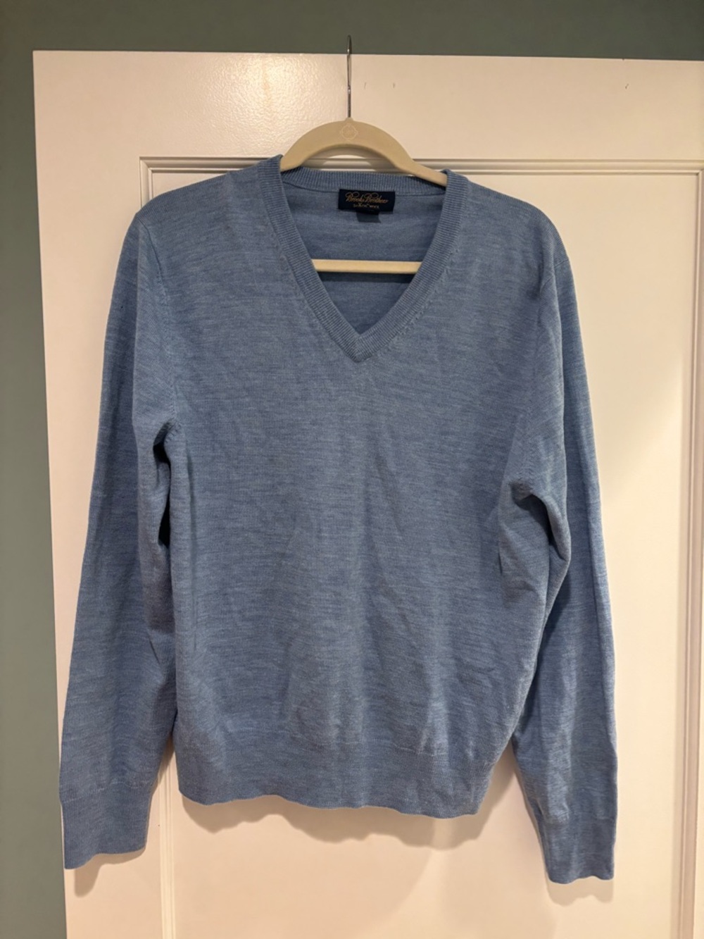 NWOT Blue V-Neck Men's Sweater - Polo by Ralph Lauren Never Worn